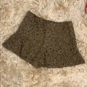 Fully Beaded Zara Hot Shorts